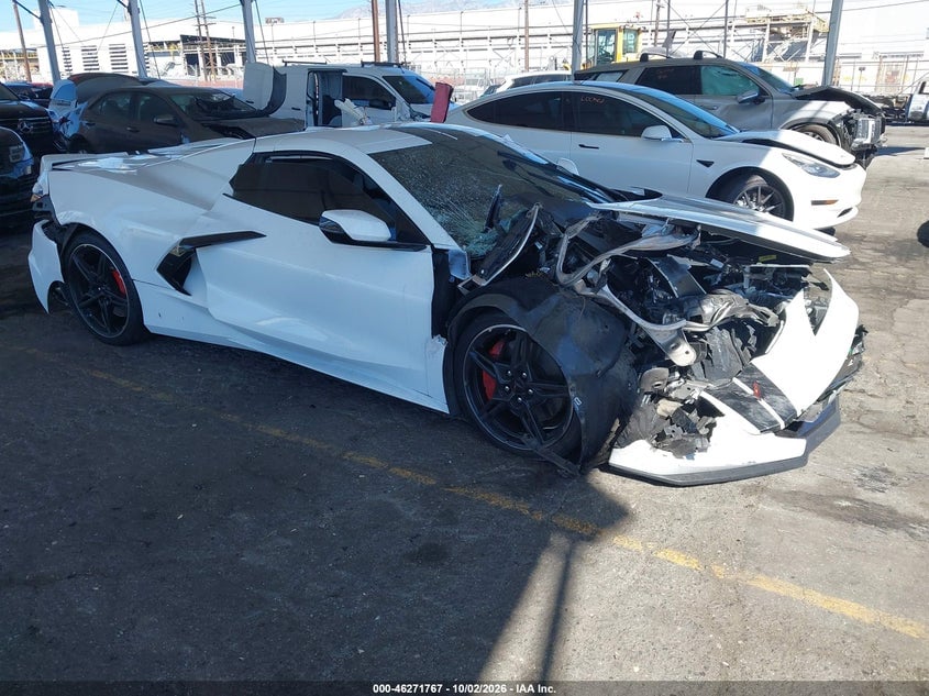 2021 CHEVROLET CORVETTE STINGRAY RWD  3LT | 1G1YC3D42M5101082 | UPCARS