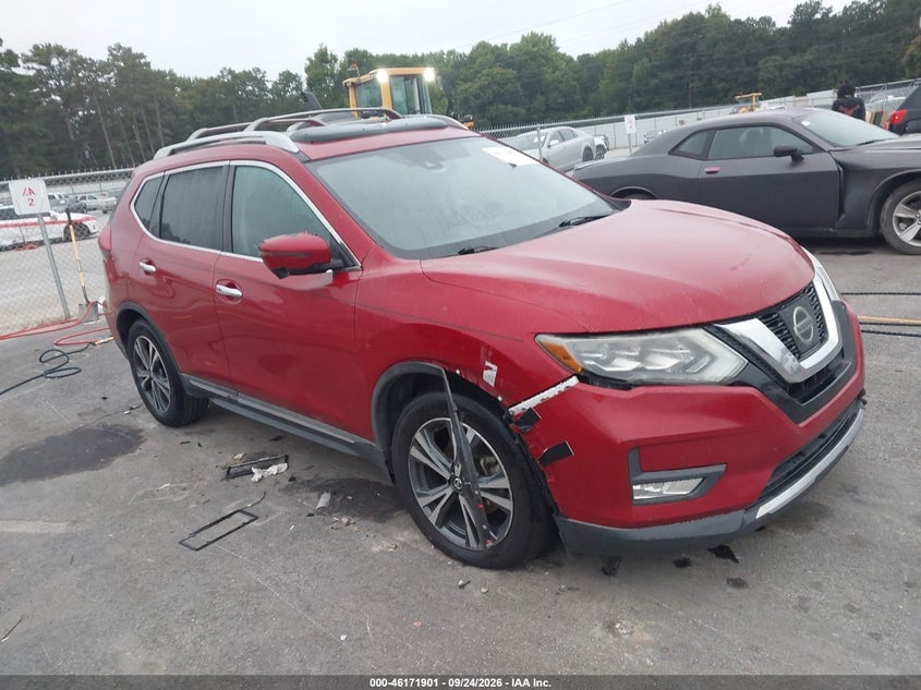 2017 NISSAN ROGUE SL | 5N1AT2MT0HC792734 | UPCARS