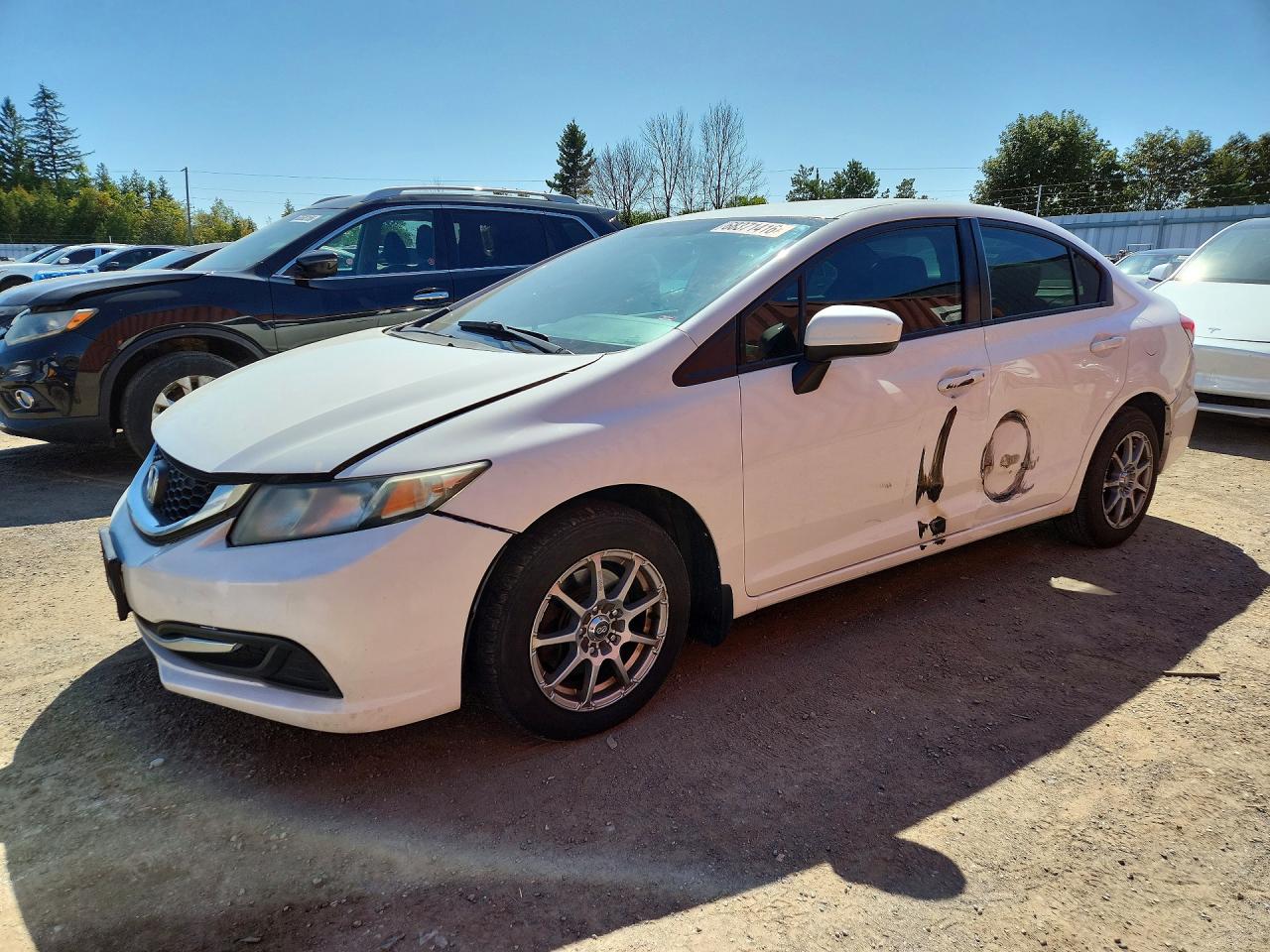2014 HONDA CIVIC LX | 2HGFB2F43EH014165 | UPCARS