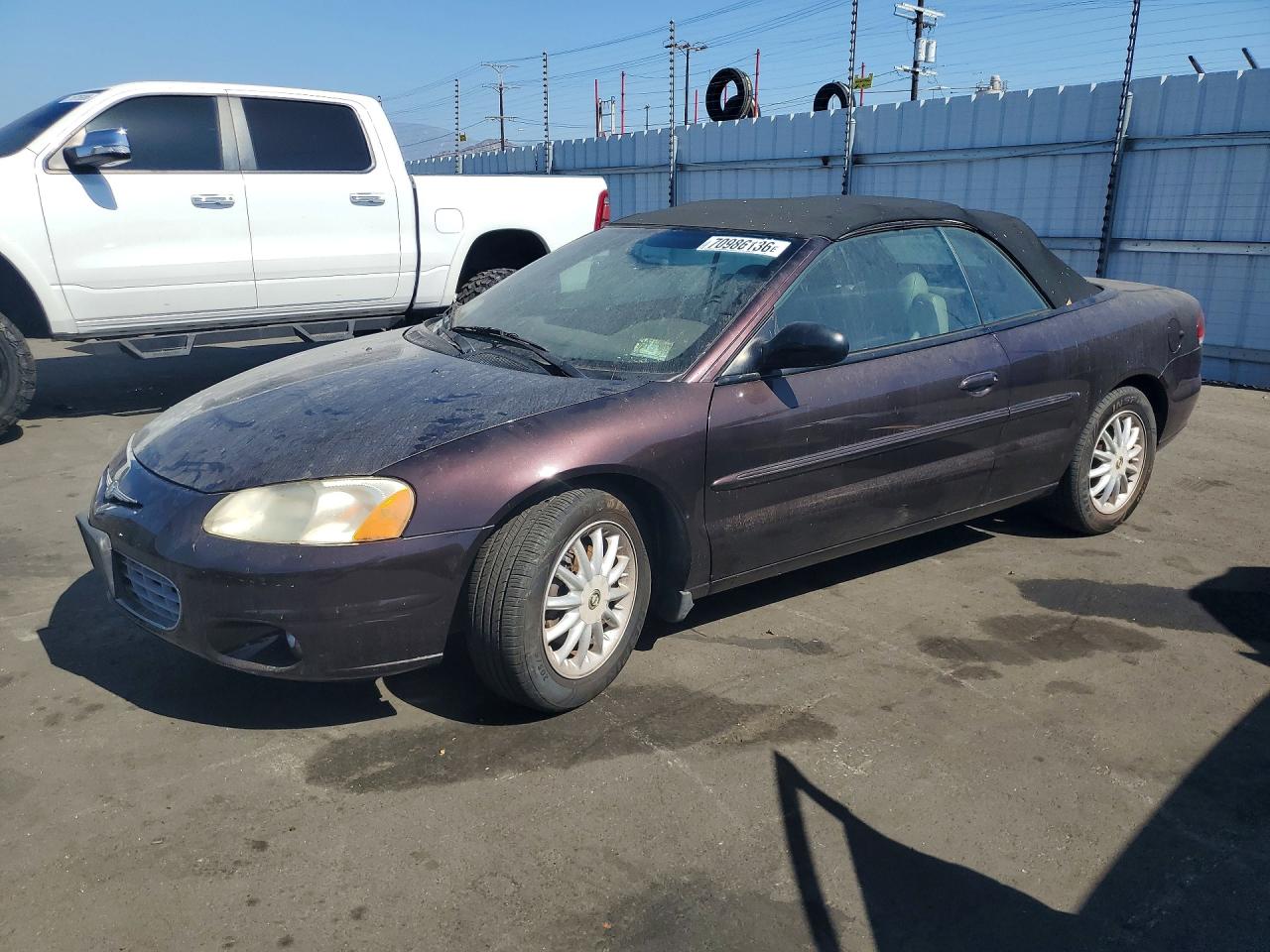 2003 CHRYSLER SEBRING LXI | 1C3EL55TX3N507545 | UPCARS