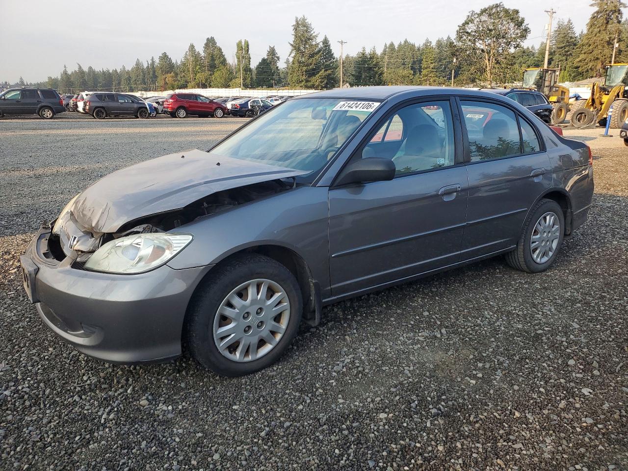 2004 HONDA CIVIC LX | 1HGES16504L018738 | UPCARS
