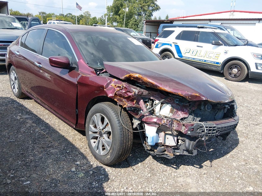 2014 HONDA ACCORD LX | 1HGCR2F38EA156886 | UPCARS