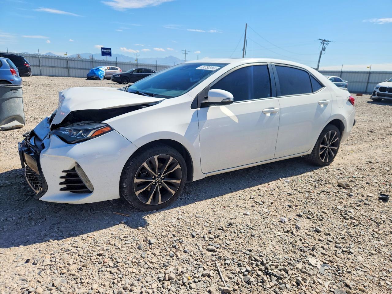2017 TOYOTA COROLLA SE | 5YFBURHE8HP574638 | UPCARS