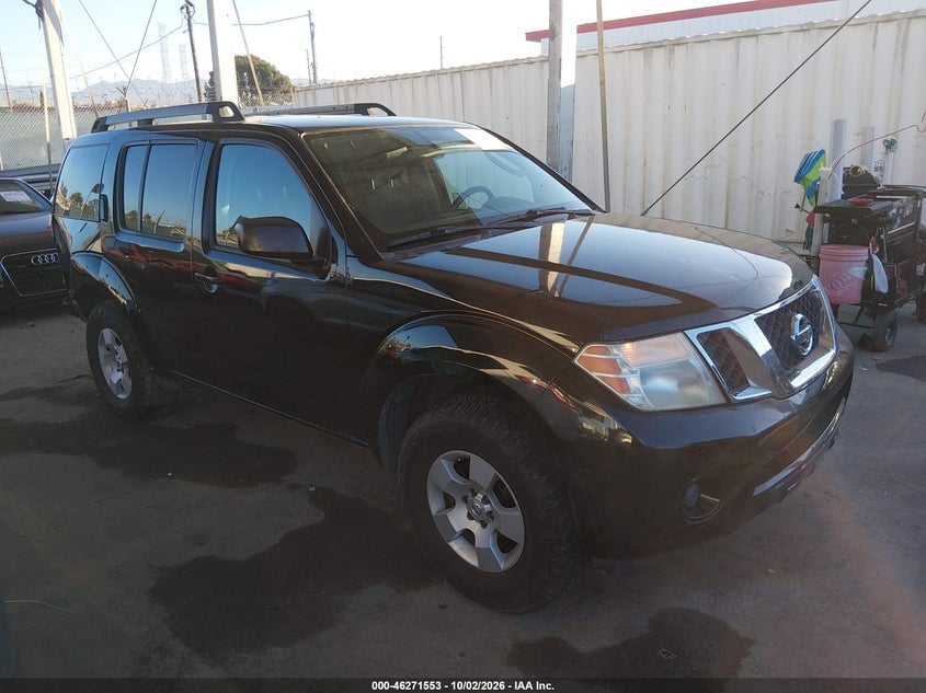 2011 NISSAN PATHFINDER S | 5N1AR1NN6BC620742 | UPCARS