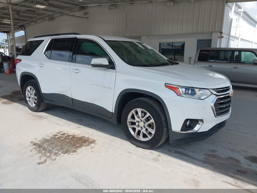 2021 CHEVROLET TRAVERSE FWD LT CLOTH | 1GNERGKW8MJ196119 | UPCARS