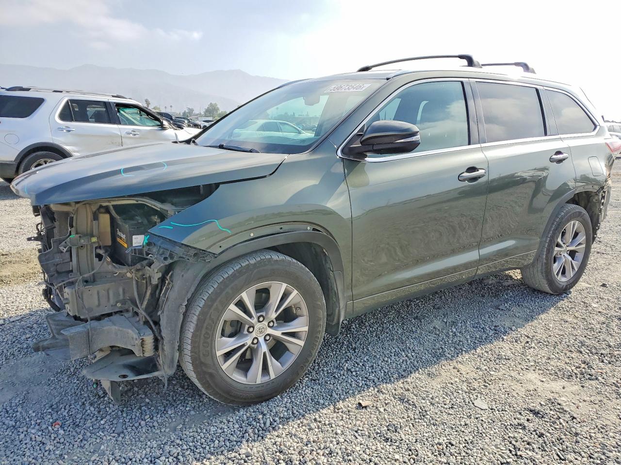 2014 TOYOTA HIGHLANDER XLE | 5TDJKRFH9ES038721 | UPCARS