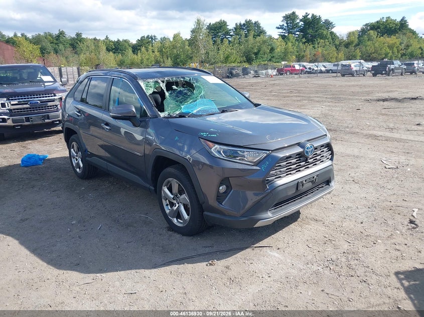 2020 TOYOTA RAV4 HYBRID LIMITED | JTMDWRFV3LD526529 | UPCARS
