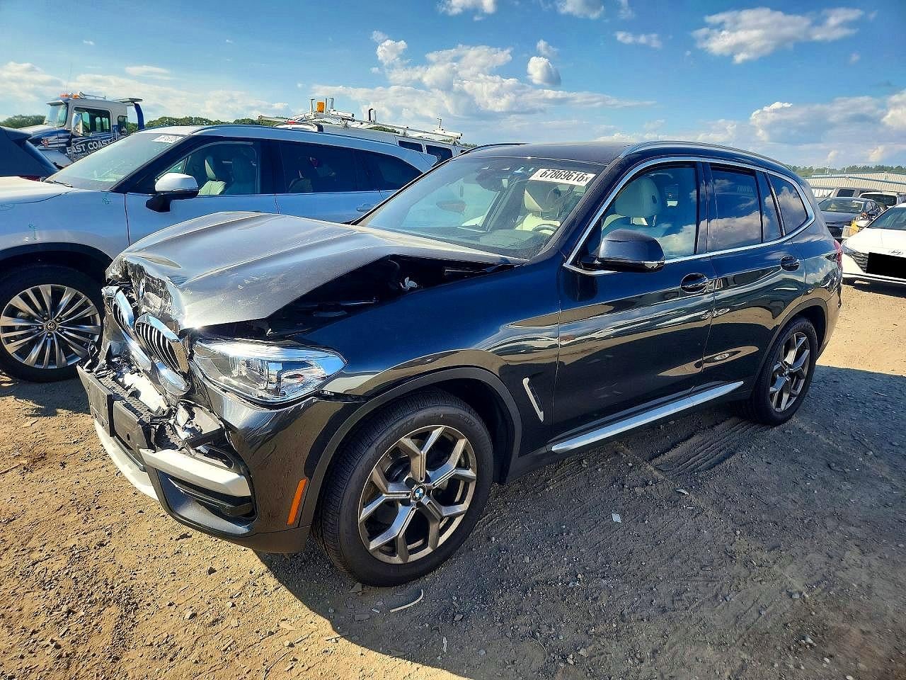2021 BMW X3 XDRIVE30I | 5UXTY5C00M9D96304 | UPCARS