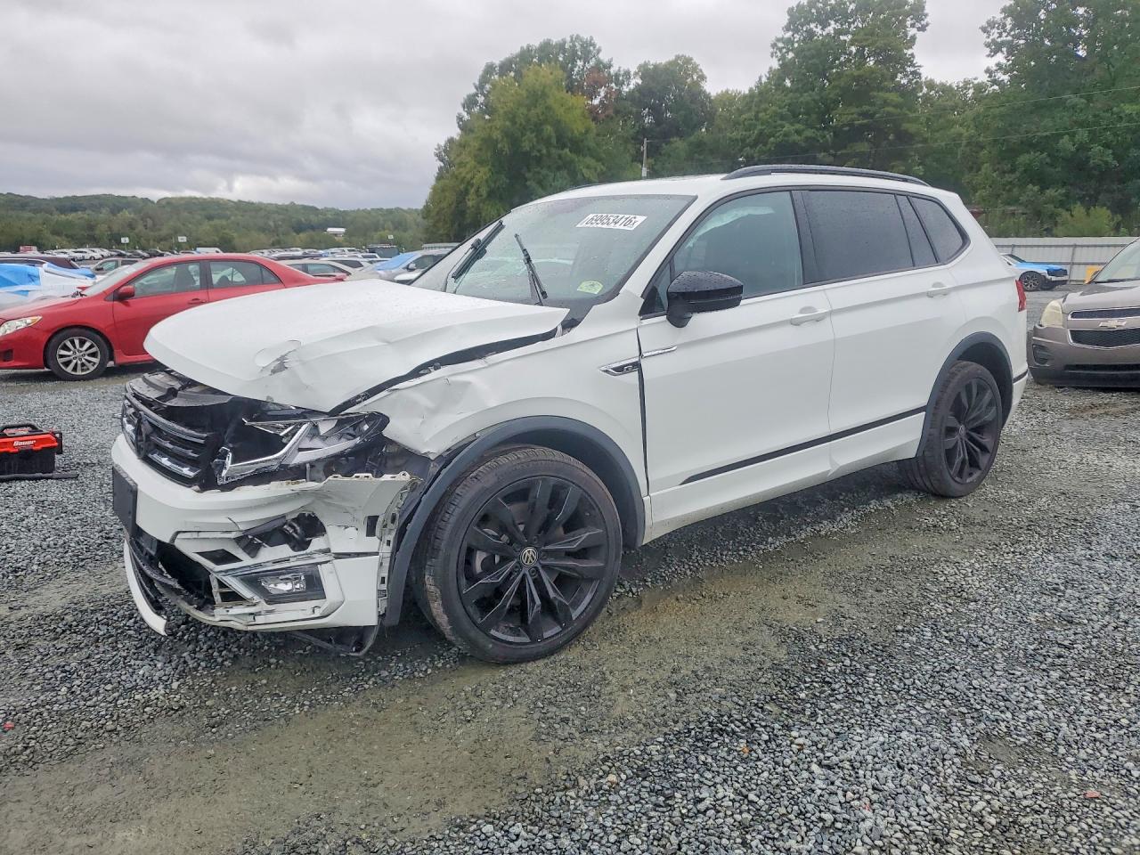 2021 VOLKSWAGEN TIGUAN SE | 3VV2B7AX4MM147918 | UPCARS