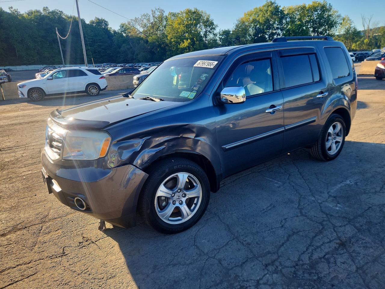 2012 HONDA PILOT EXL | 5FNYF4H51CB002306 | UPCARS