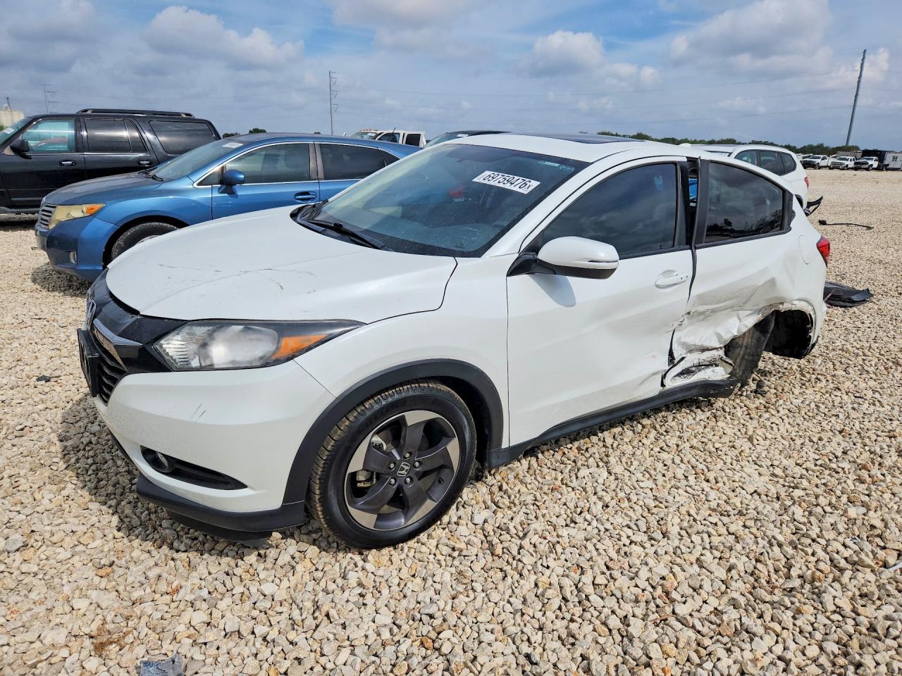 2018 HONDA HR-V EX | 3CZRU5H58JM709728 | UPCARS