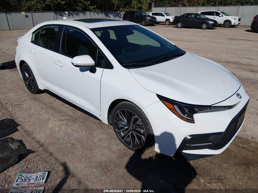 2020 TOYOTA COROLLA SE | 5YFP4RCE0LP046551 | UPCARS