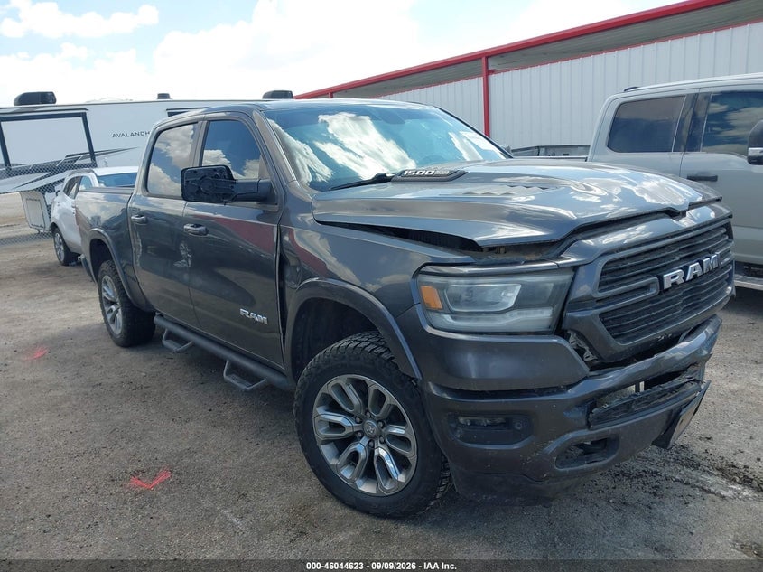 2019 RAM 1500 LARAMIE  4X4 5'7 BOX | 1C6SRFJT6KN605194 | UPCARS