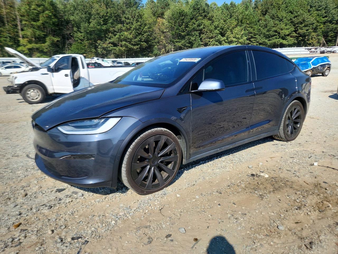 2022 TESLA MODEL X | 7SAXCBE69NF355985 | UPCARS