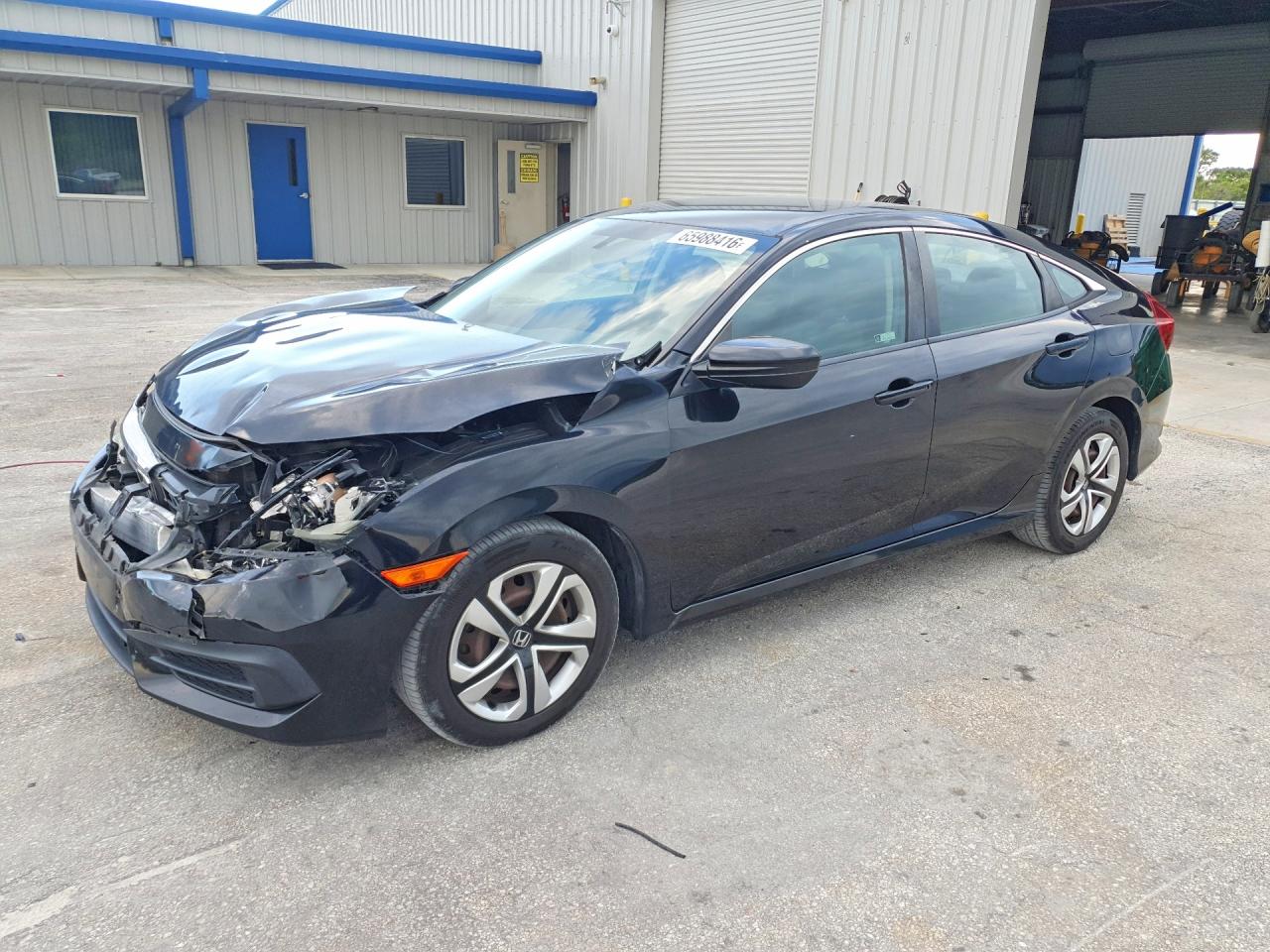 2018 HONDA CIVIC LX | 2HGFC2F59JH598992 | UPCARS