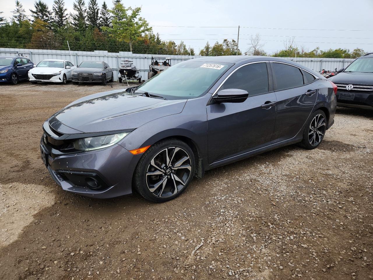 2019 HONDA CIVIC SPORT | 2HGFC2F80KH017245 | UPCARS