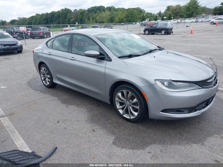 2015 CHRYSLER 200 S | 1C3CCCBB6FN721878 | UPCARS