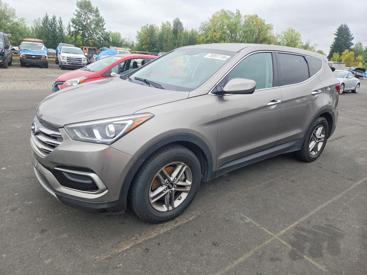 2017 HYUNDAI SANTA FE 2.4L | 5NMZTDLBXHH004958 | UPCARS