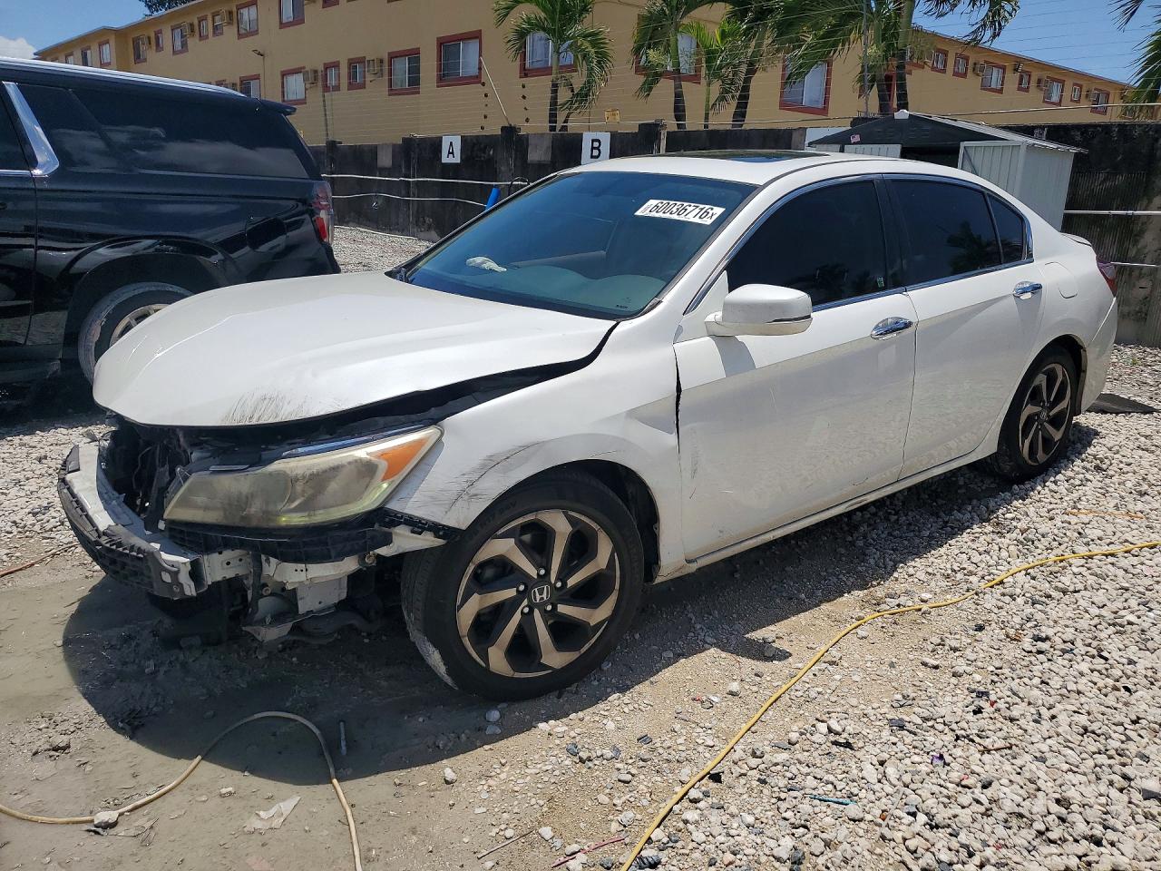 2017 HONDA ACCORD EXL | 1HGCR3F87HA019122 | UPCARS