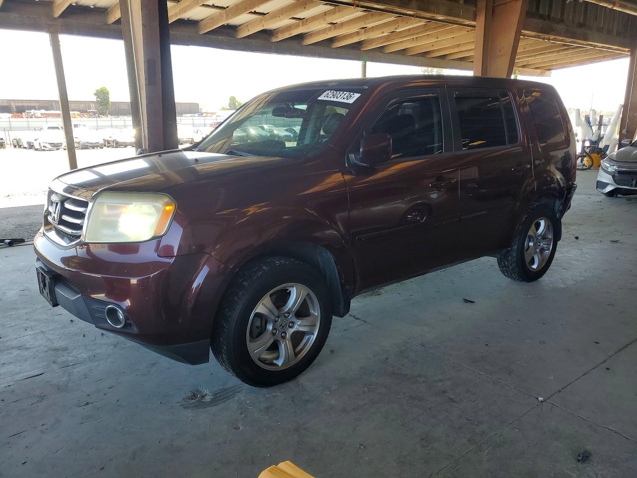 2014 HONDA PILOT EXL | 5FNYF4H58EB020658 | UPCARS