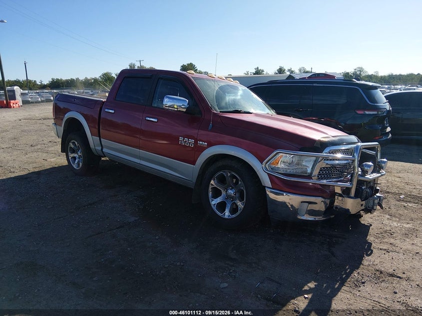 2013 RAM 1500 LARAMIE | 1C6RR7NT6DS598623 | UPCARS
