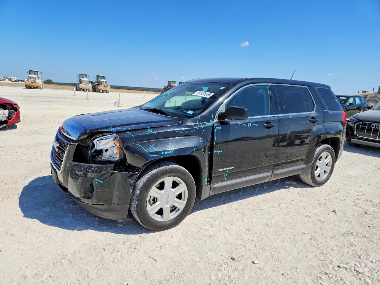 2014 GMC TERRAIN SLE | 2GKALMEK4E6118035 | UPCARS