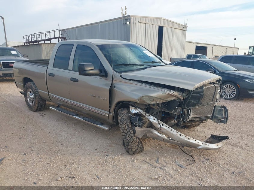 2004 DODGE RAM 2500 SLT/LARAMIE | 3D7KA28C74G272309 | UPCARS
