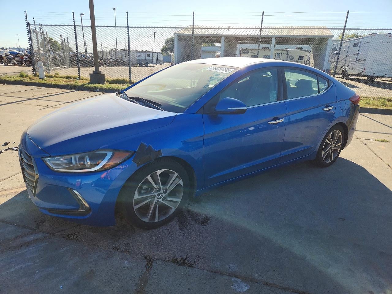 2017 HYUNDAI ELANTRA LIMITED | 5NPD84LF7HH016843 | UPCARS