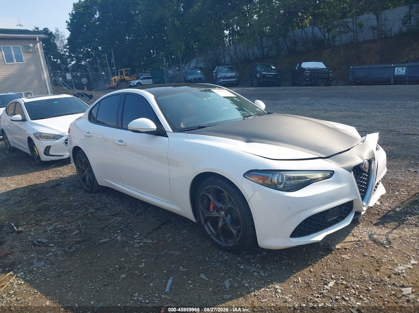 2018 ALFA ROMEO GIULIA TI SPORT AWD | ZARFAEEN0J7573875 | UPCARS