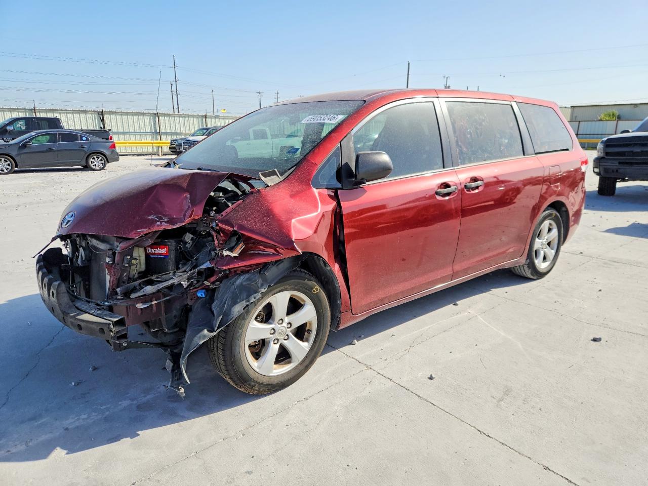 2013 TOYOTA SIENNA L 7-PASSENGER | 5TDZK3DC5DS307254 | UPCARS