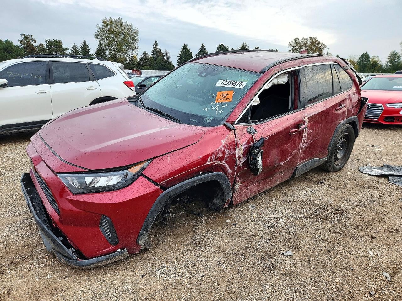2019 TOYOTA RAV4 LE | 2T3F1RFV5KW069683 | UPCARS