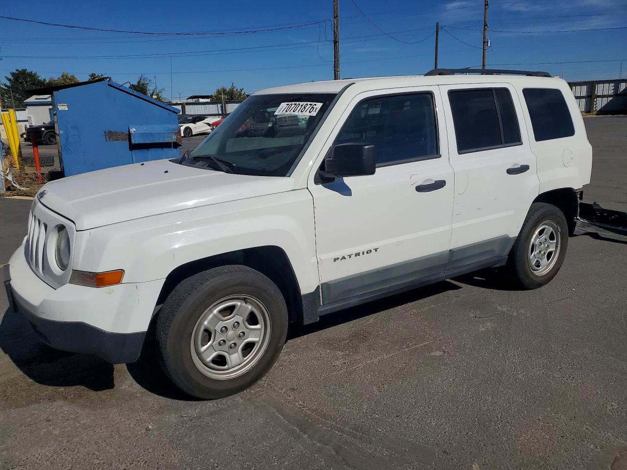 2016 JEEP PATRIOT SPORT | 1C4NJPBB9GD548527 | UPCARS