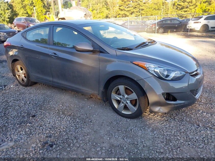 2012 HYUNDAI ELANTRA GLS | 5NPDH4AE0CH134994 | UPCARS