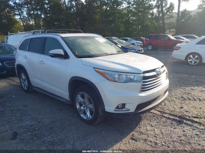2015 TOYOTA HIGHLANDER LIMITED V6 | 5TDYKRFH8FS063190 | UPCARS
