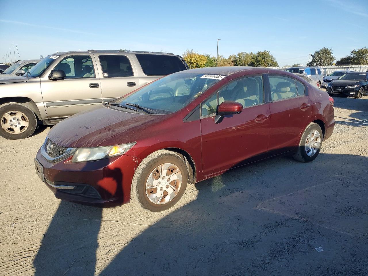 2015 HONDA CIVIC LX | 2HGFB2F58FH519404 | UPCARS