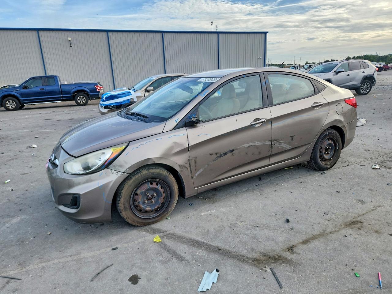 2013 HYUNDAI ACCENT | KMHCT4AE1DU441278 | UPCARS