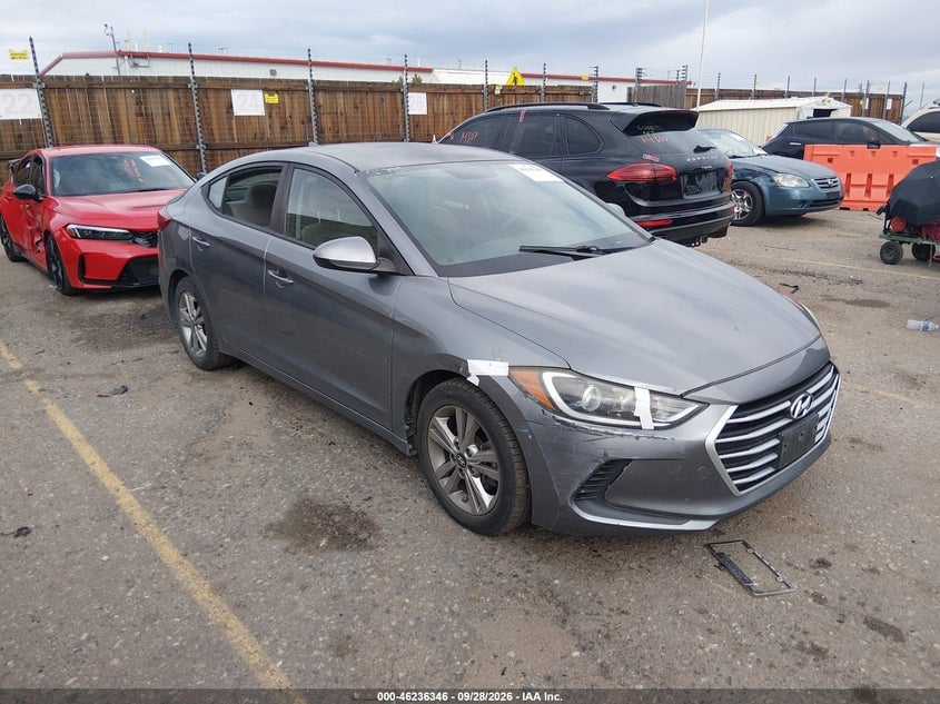 2017 HYUNDAI ELANTRA SE | KMHD84LF2HU222945 | UPCARS