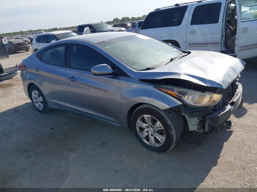 2016 HYUNDAI ELANTRA SE | 5NPDH4AE3GH745706 | UPCARS