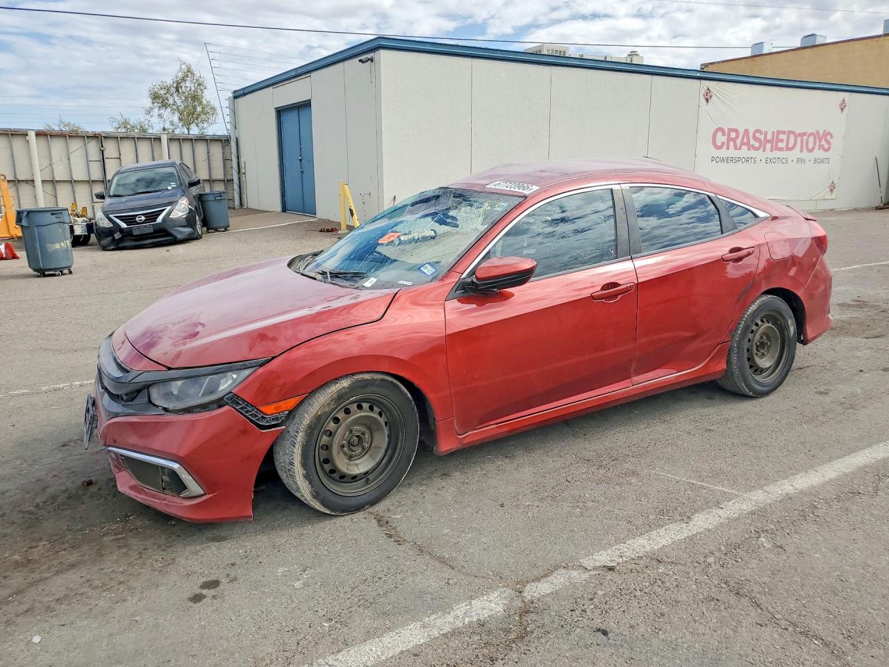 2019 HONDA CIVIC LX | 19XFC2F60KE045457 | UPCARS