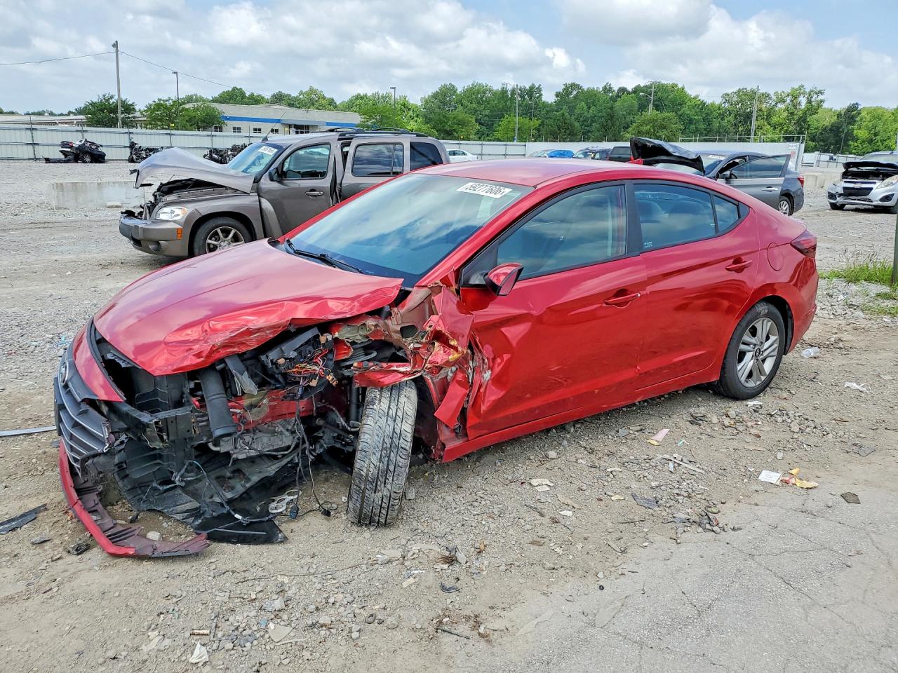 2020 HYUNDAI ELANTRA SEL | 5NPD84LF4LH577462 | UPCARS