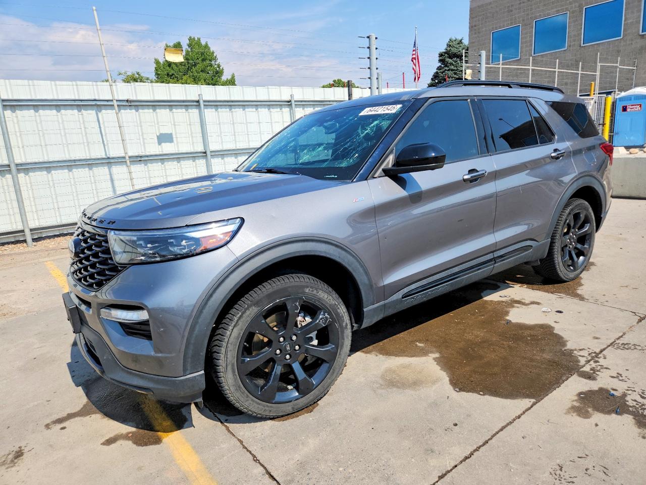 2022 FORD EXPLORER ST-LINE | 1FMSK8KH7NGC11565 | UPCARS