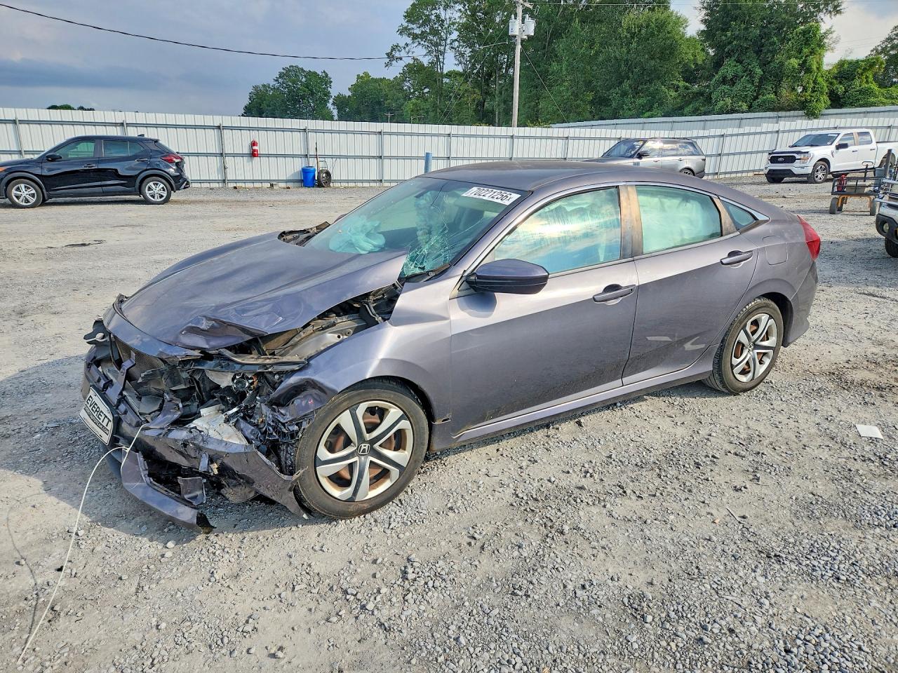 2017 HONDA CIVIC LX | 2HGFC2F59HH506340 | UPCARS