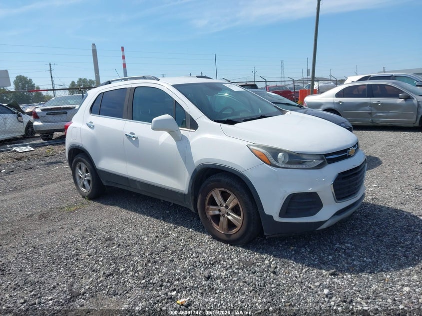 2017 CHEVROLET TRAX LT | 3GNCJLSBXHL274435 | UPCARS