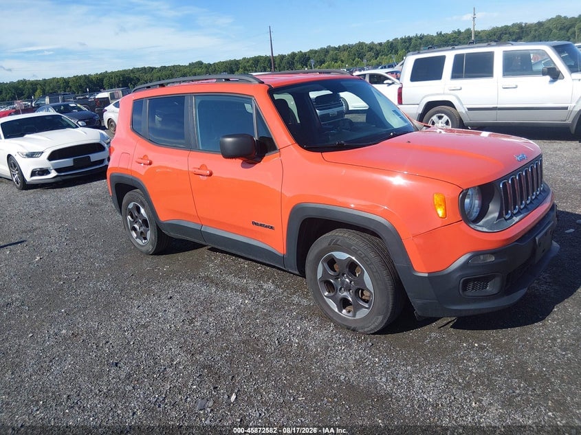 2016 JEEP RENEGADE SPORT | ZACCJAAT2GPE29296 | UPCARS