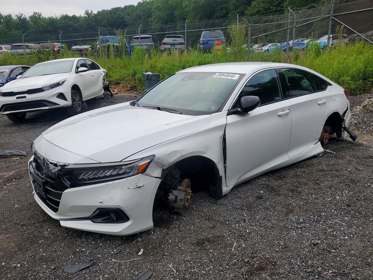 2022 HONDA ACCORD SPORT | 1HGCV1F31NA124495 | UPCARS