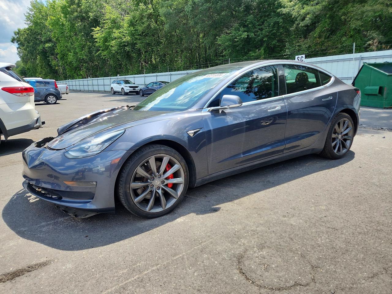 2019 TESLA MODEL 3 | 5YJ3E1EB0KF392898 | UPCARS