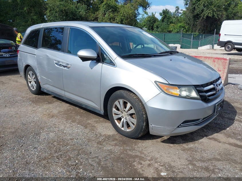 2015 HONDA ODYSSEY EX-L | 5FNRL5H68FB053303 | UPCARS