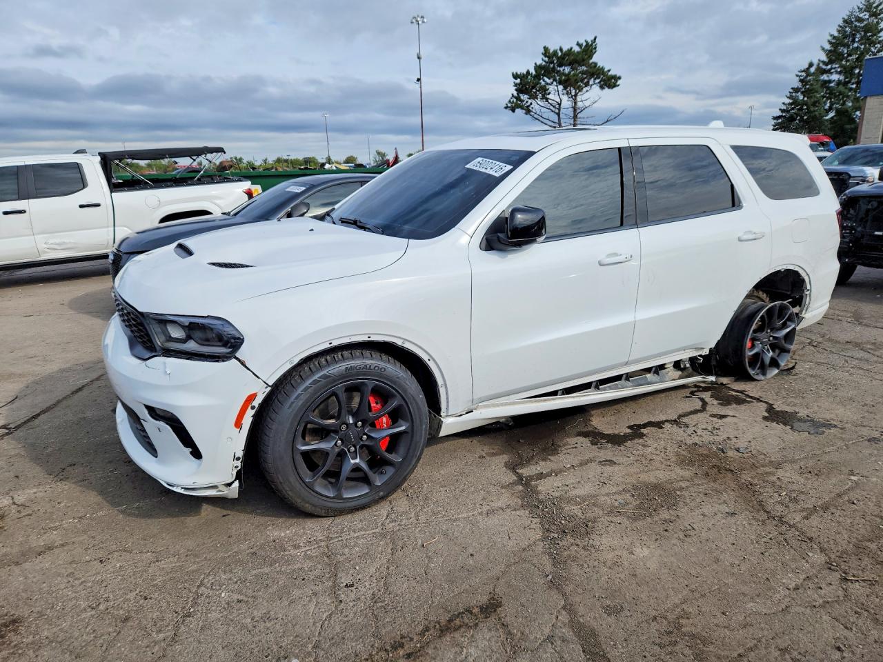 2021 DODGE DURANGO SRT 392 | 1C4SDJGJXMC874748 | UPCARS