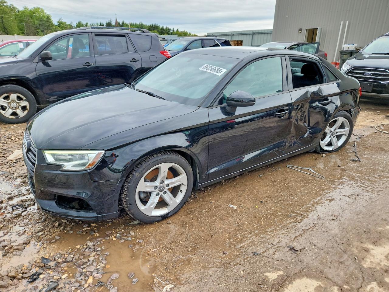 2017 AUDI A3 PREMIUM | WAUB8GFF6H1058249 | UPCARS