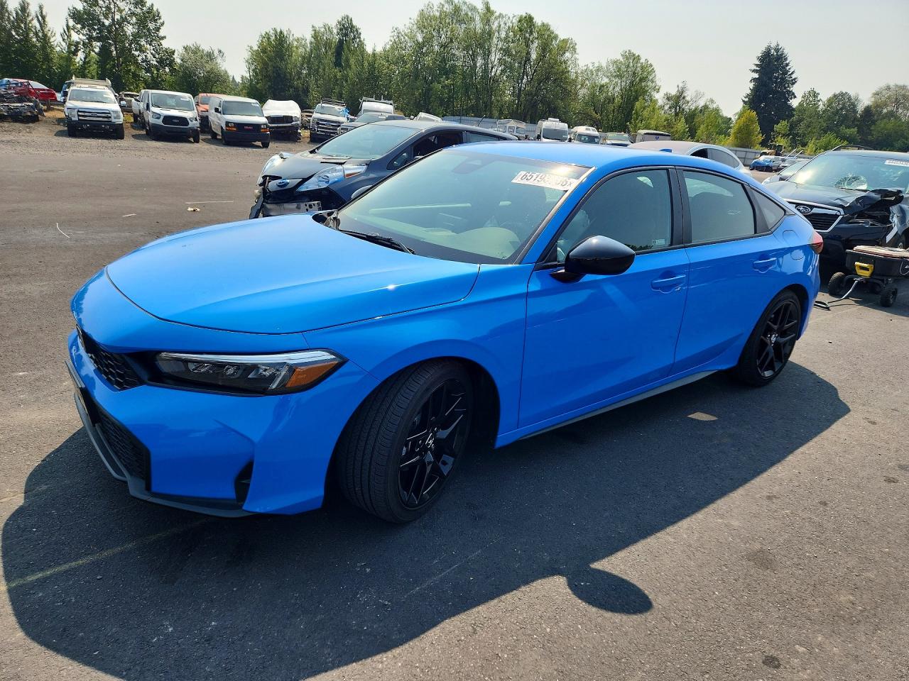2025 HONDA CIVIC SPORT | 19XFL2H8XSE033055 | UPCARS